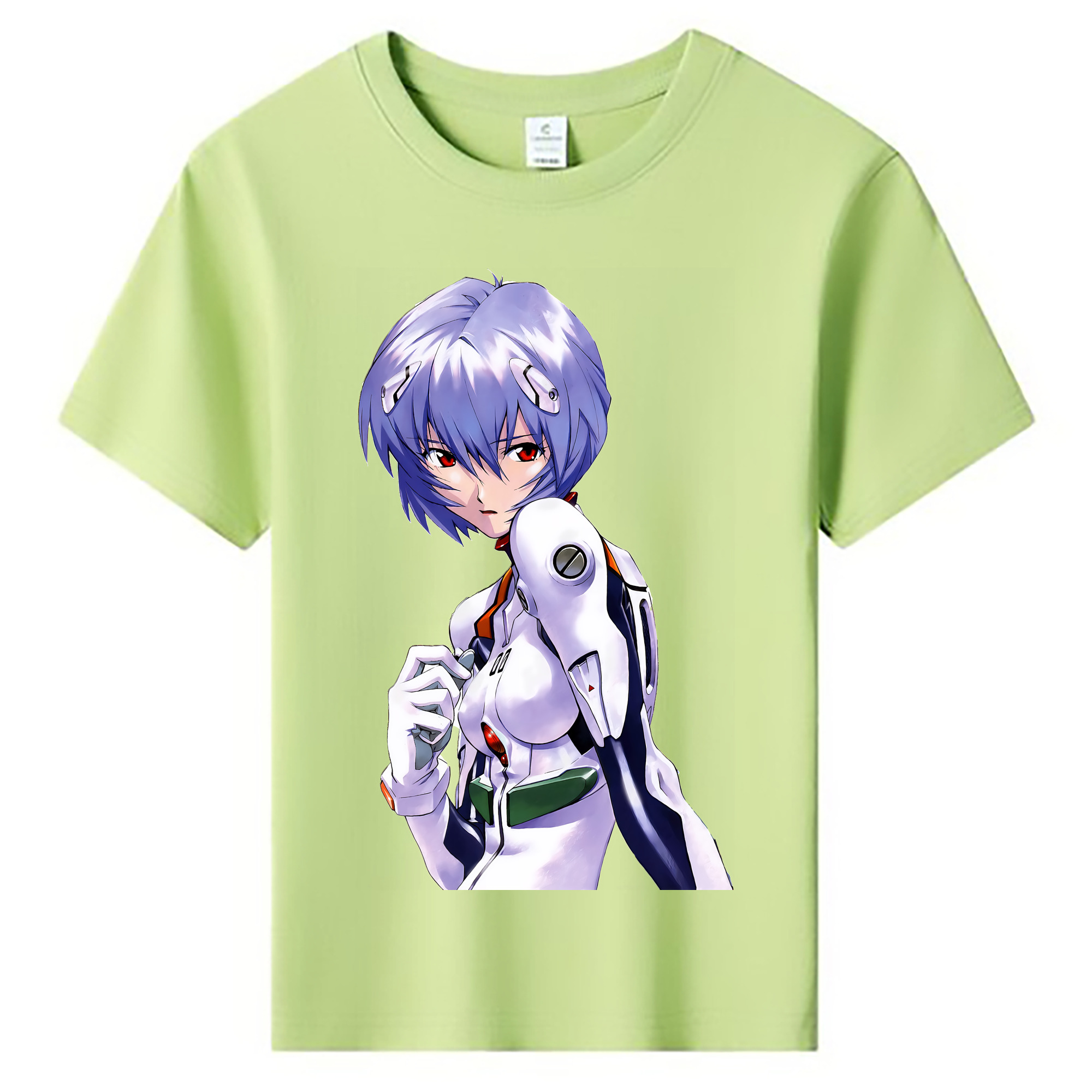 （画像用） EVA 新世紀エヴァンゲリオン 綿100％キッズTシャツ（フロントプリント）